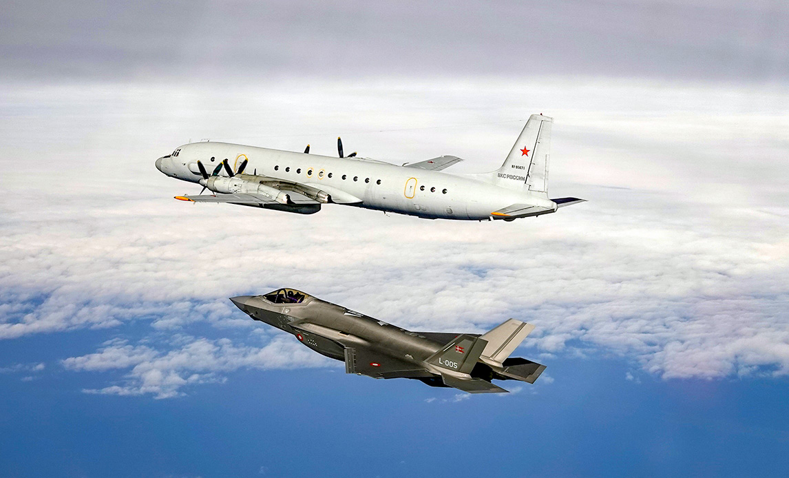 dansk F-35 og russisk coot-a