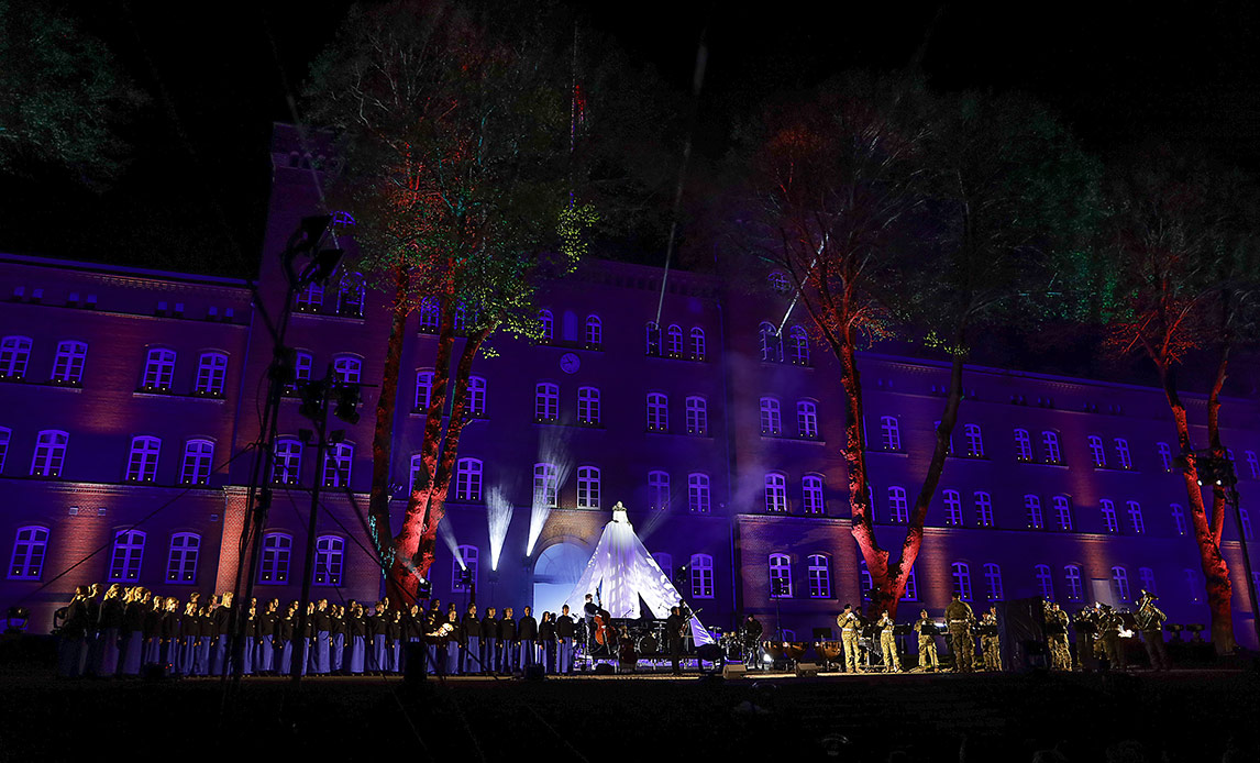 Lysfest på Haderslev Kaserne 2019