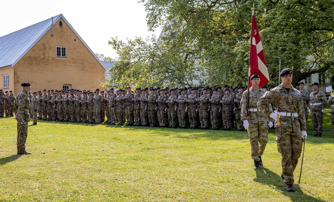 Bornholm har nu igen et eget regiment