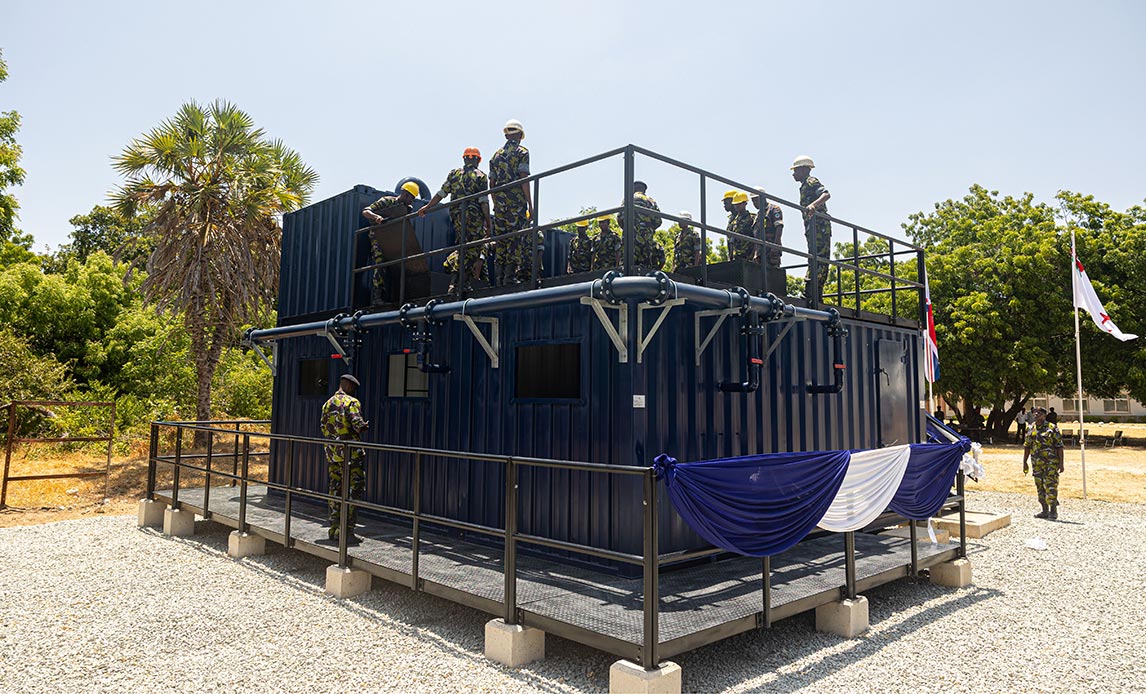 Brandskole doneret fra DK til Kenya