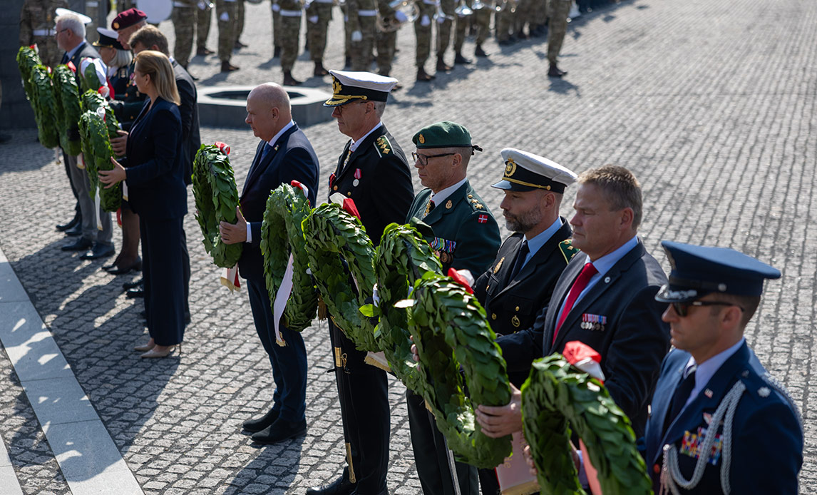 Flagdag i Kastellet 2024