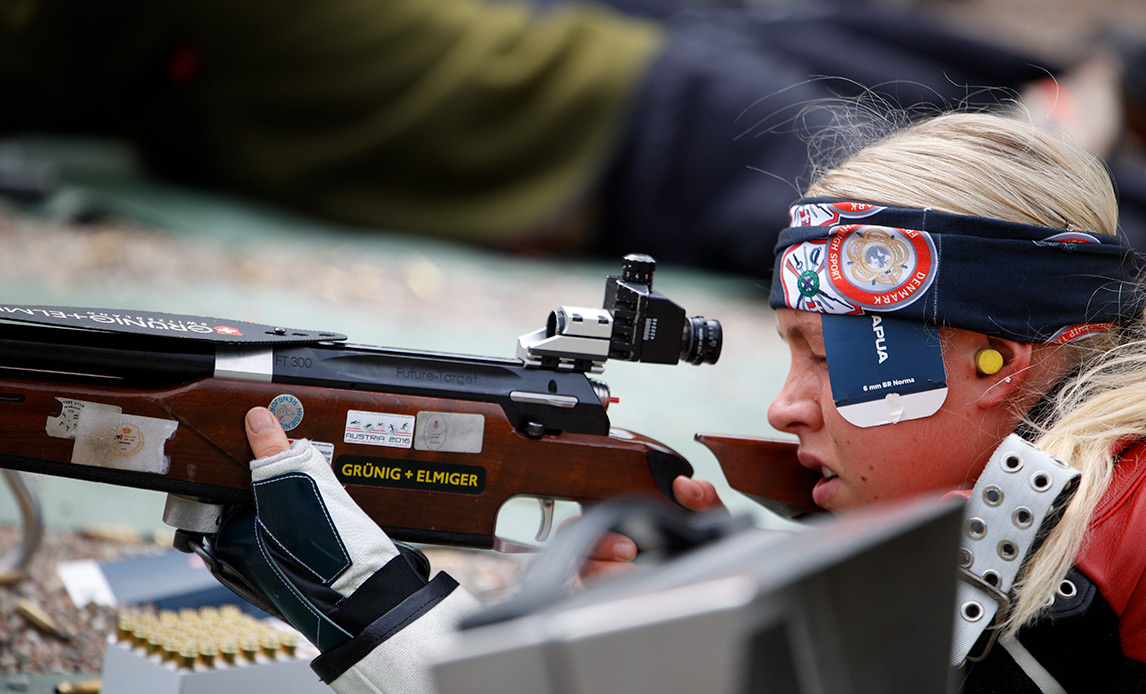 Den militære femkamp består af fem discipliner: Skydning, militær forhindringsbane, svømmeforhindringsbane, håndgranatkast og terrænløb.