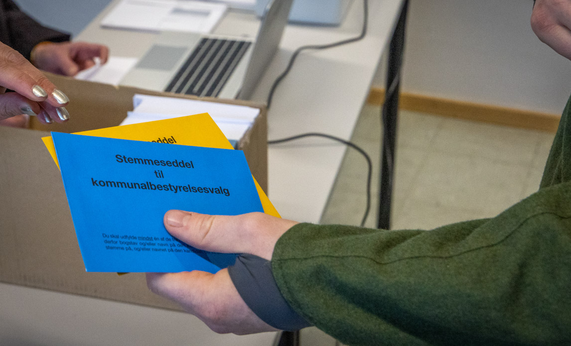 Brevstemme til kommunalvalg 2025