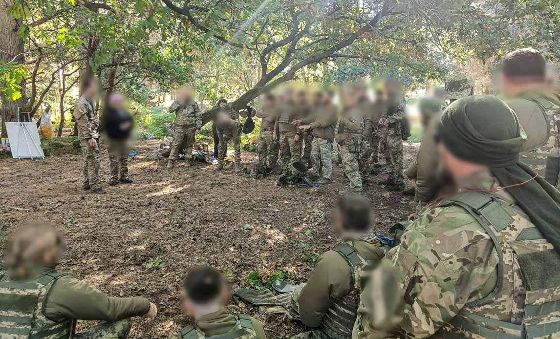 Instruktion af ukrainere i storbritannien