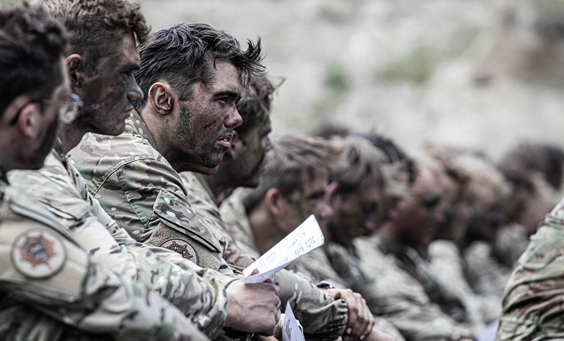 Trætte værnepligtige