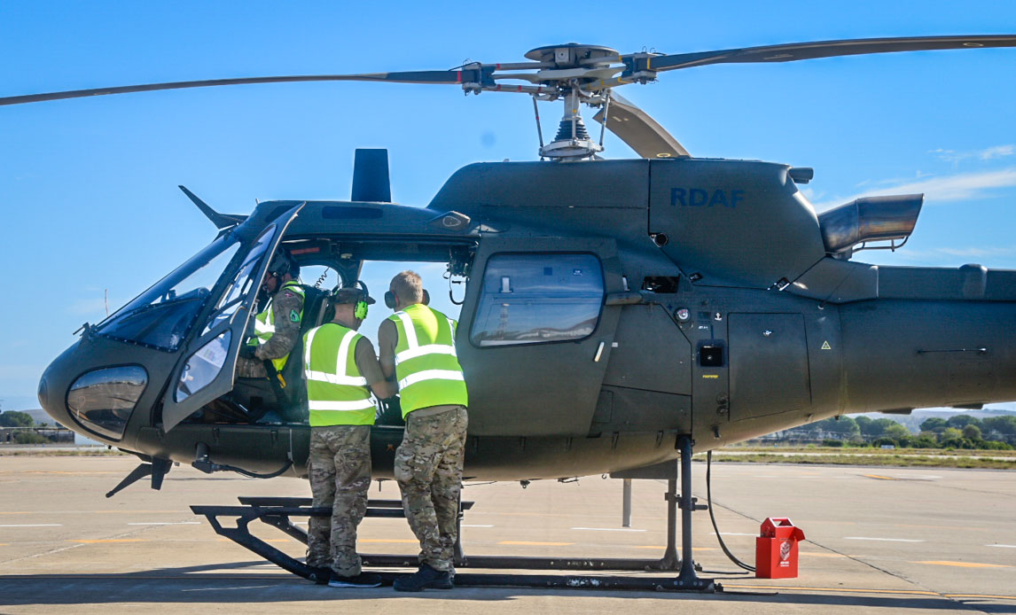 Forsvarets støtte til overvågning af EU’s ydre grænser
Helikopterbidrag, Spanien