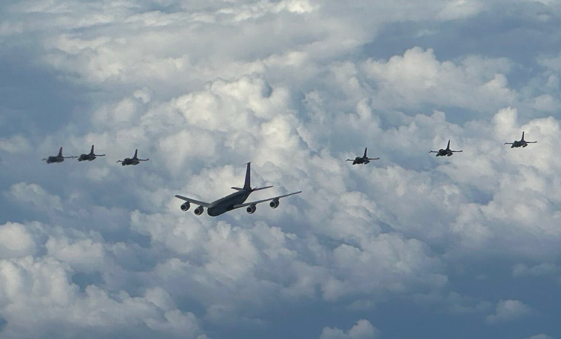 F-16 Flyver til Argentina