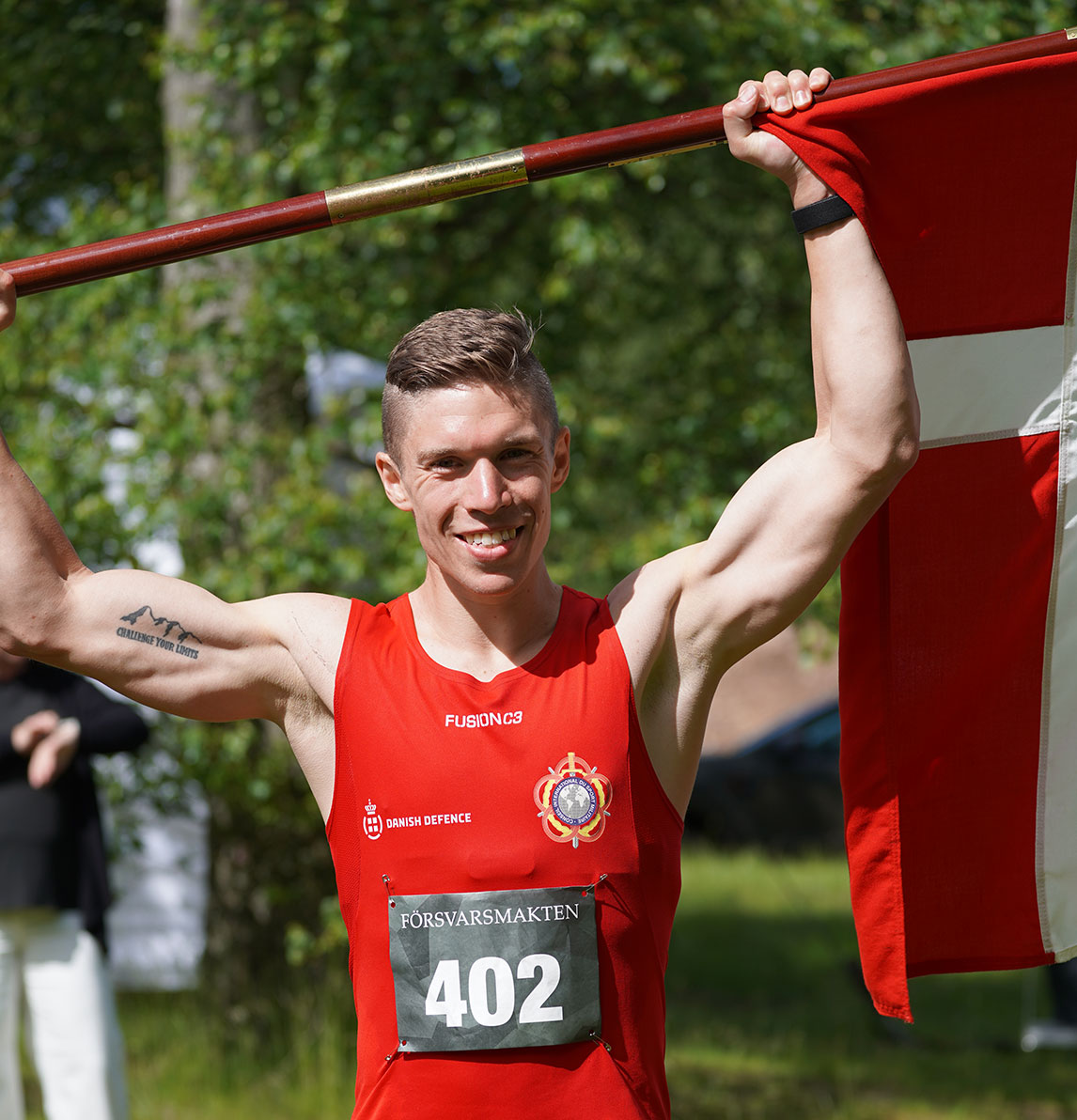Jonas Lemvig er nordisk mester i militær femkamp 2026