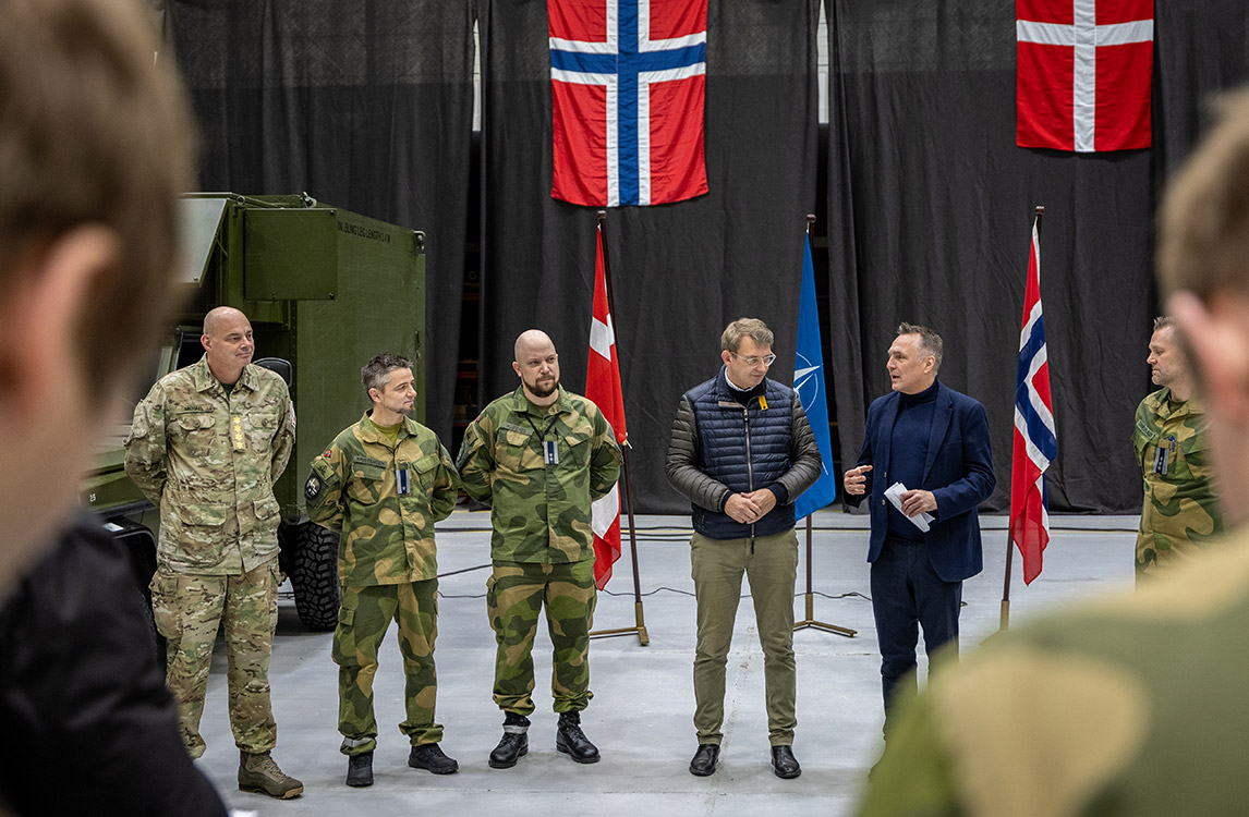 FC, minister og andre VIPs ved arrangement