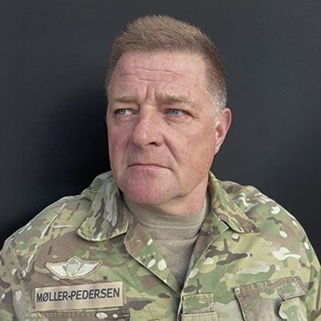 Oberst Jesper Møller-Pedersen, chef for Operations- og Uddannelsesdivisionen i Hærkommandoen