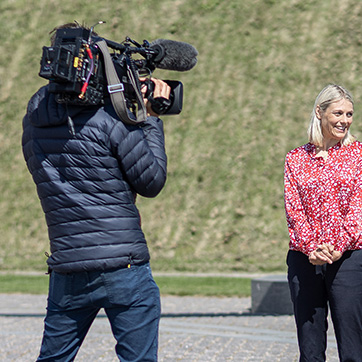 foto og tv-optagelser i Kastellet