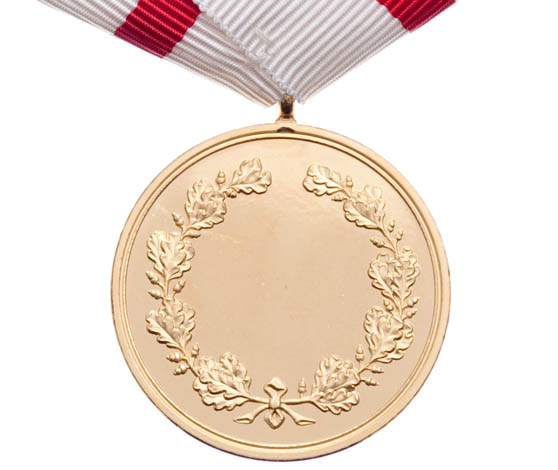 Forsvarets medalje for tapperhed forside