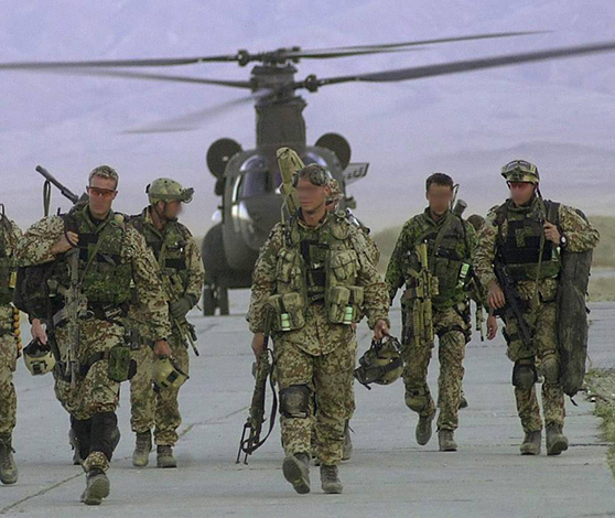 Danske specialoperationsstyrker i Afghanistan. Foto: Jægerkorpset / Forsvaret.