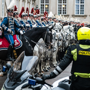 Hesteeskadronen ved Christiansborg