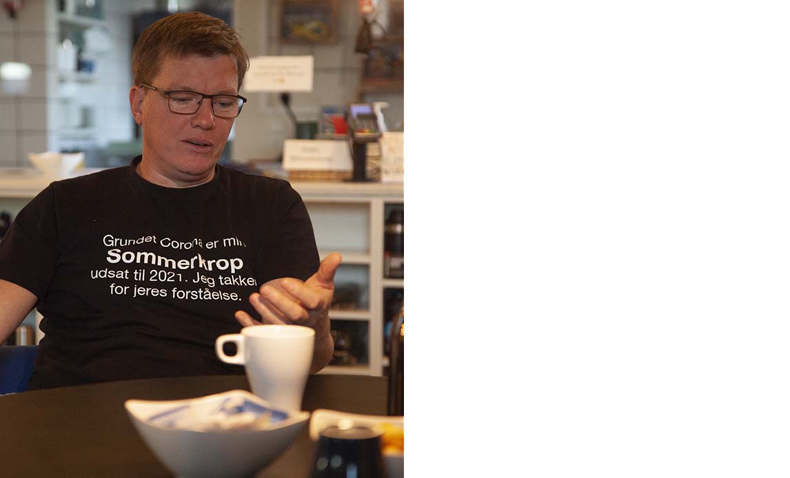 Leif fortæller om livet på soldaterhjemmet.