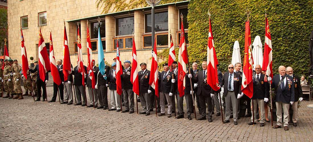 Soldaterforeninger til Flagdag 2019