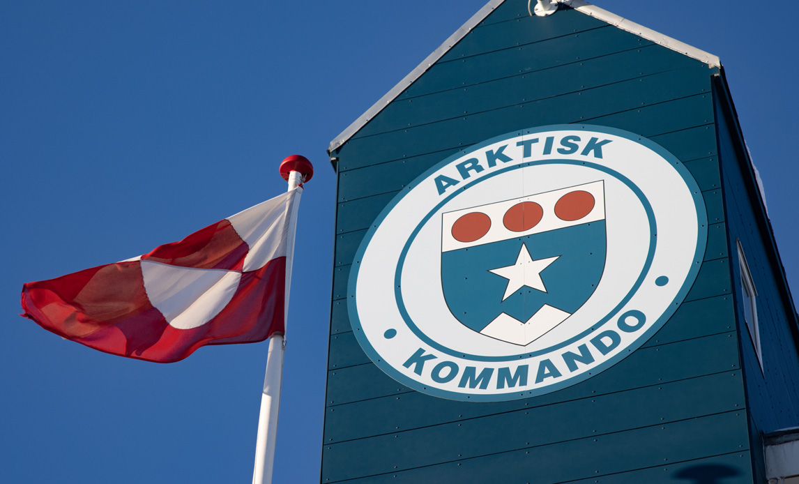 Arktisk Kommandos bygning og mærke