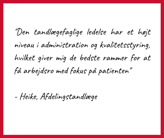 Portræt af tandlæge i Forsvaret