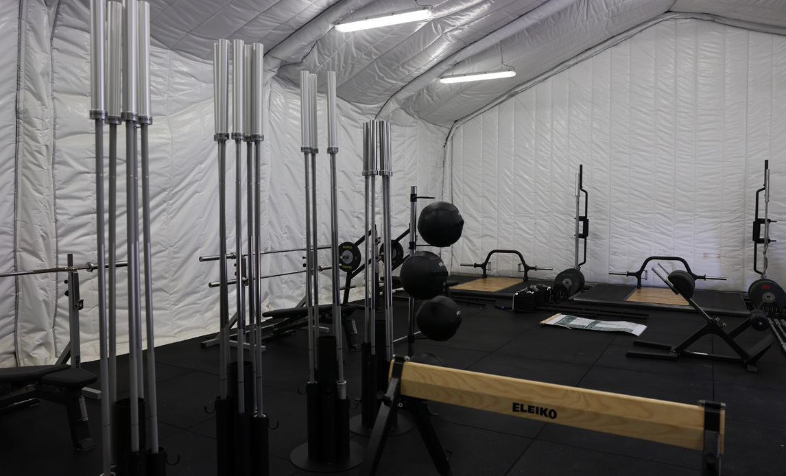 Opgraderede træningsfaciliteter i Forsvaret